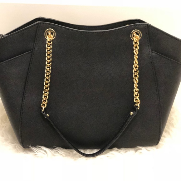 SOLD - Michael Kors Black Jet Set Travel Bag - Picture 4 of 7